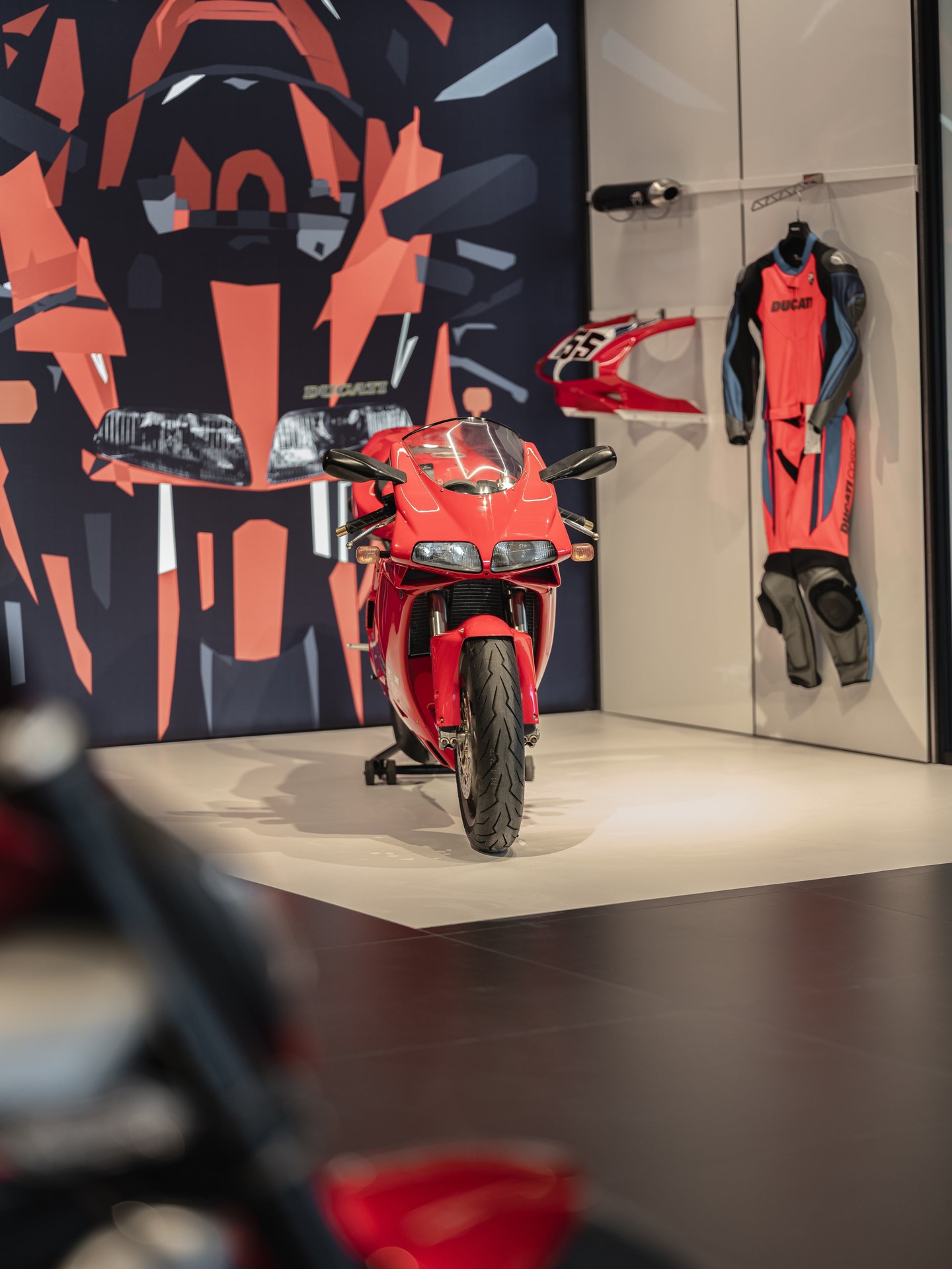 Showroom Ducati - GRIDX Luxembourg