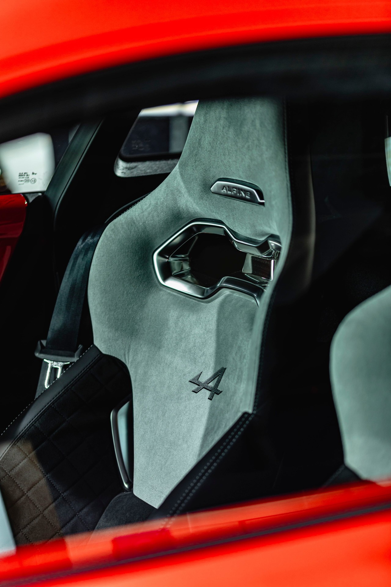 Siège baquet Alpine