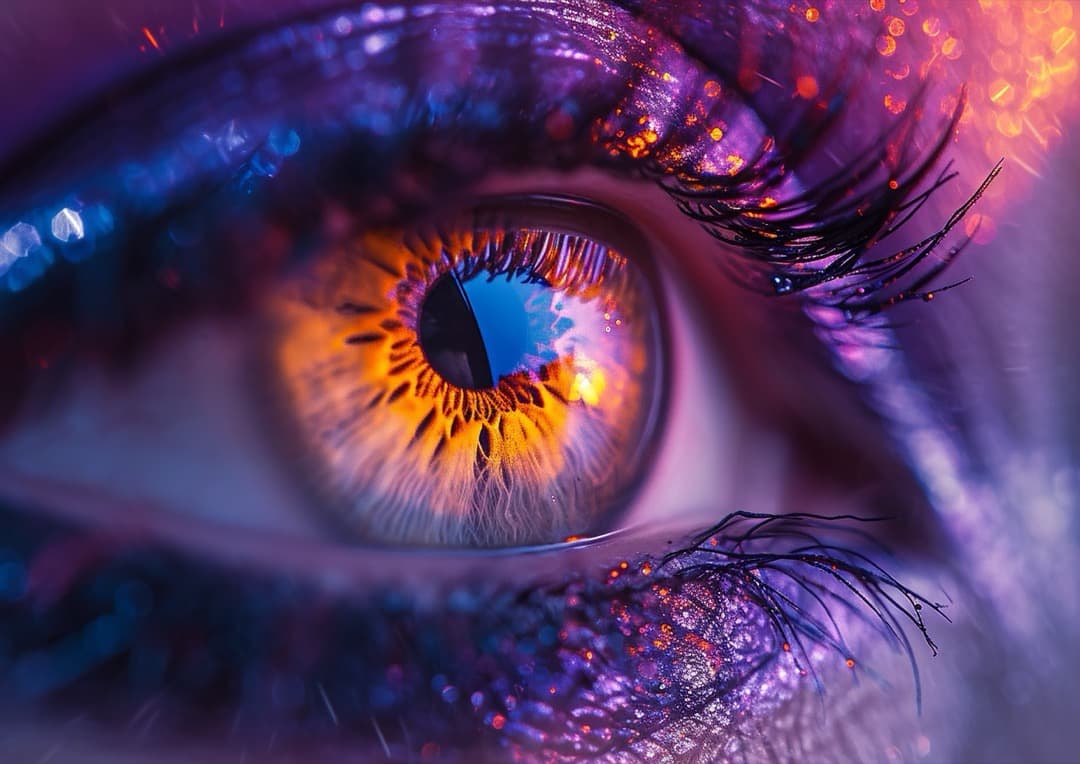 eye close up