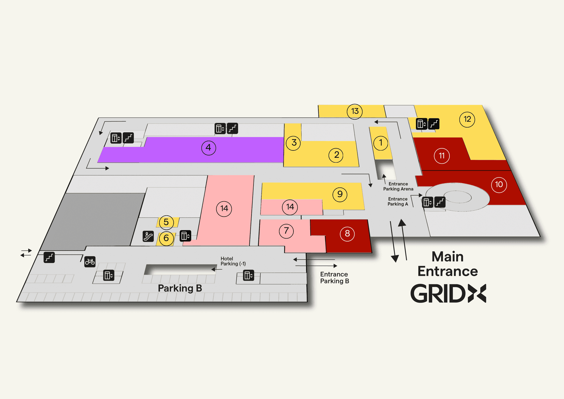 GROUND FLOOR 0 - GRIDX